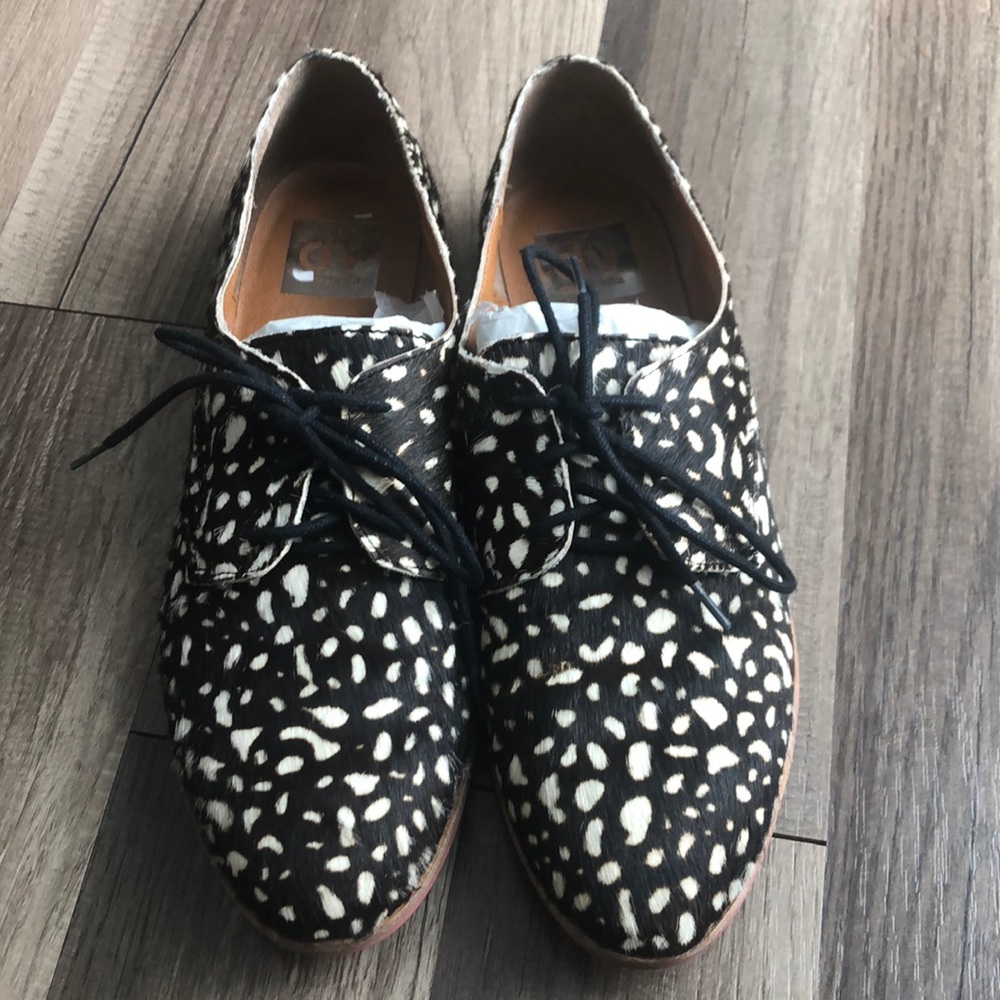 Dolce vita real calf hair leather sneakers size 8
